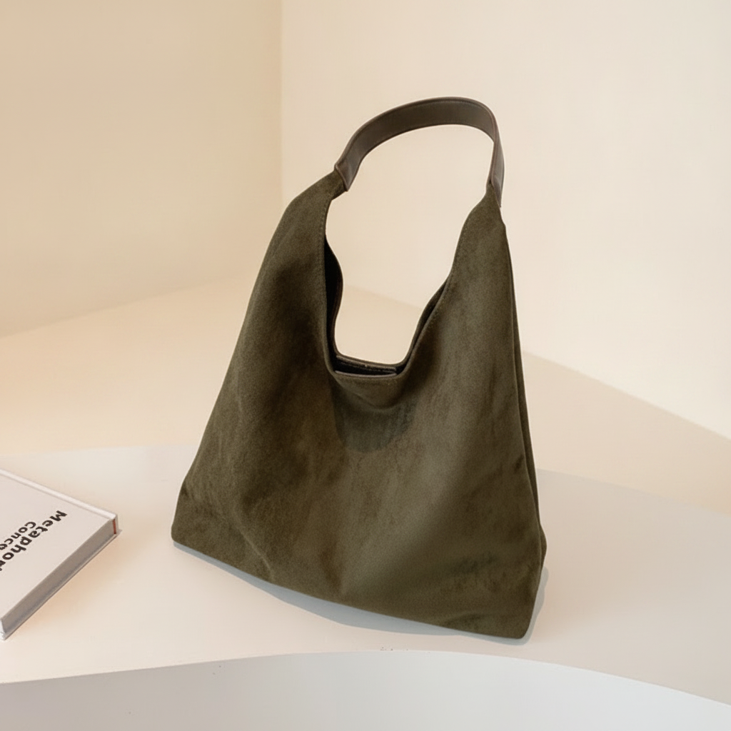 Sac Bandoulière Daim Vintage Chic