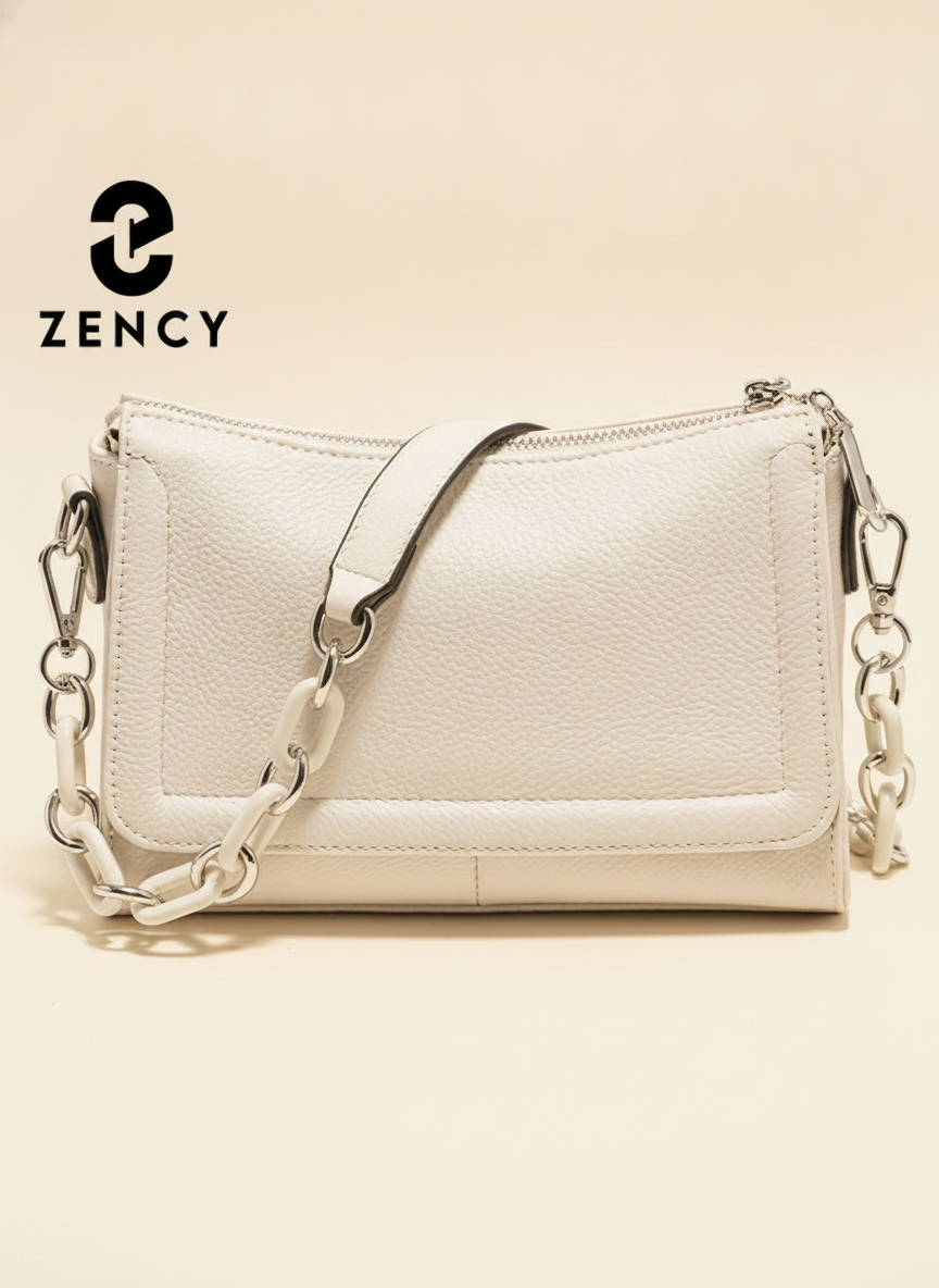Sac à main Zency en cuir souple - Luxe et tendance