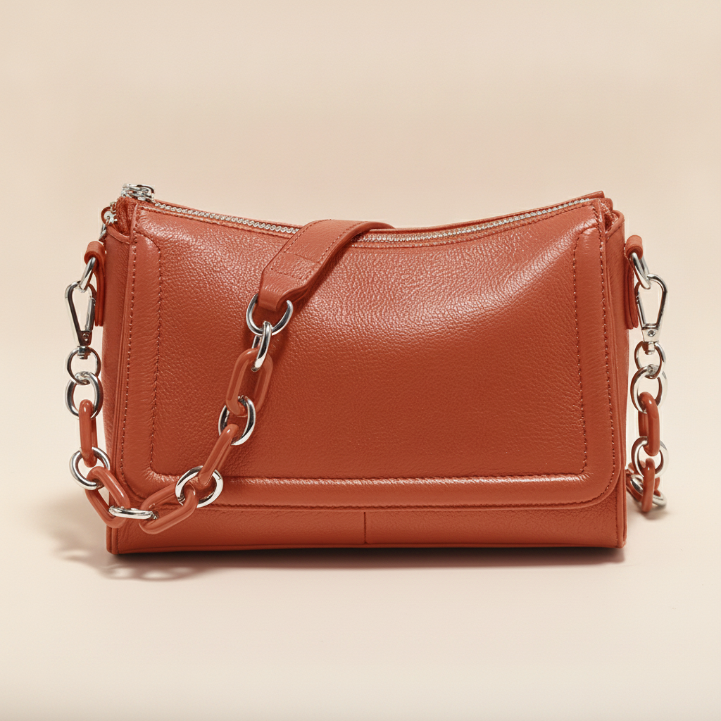 Sac à main Zency en cuir souple - Luxe et tendance