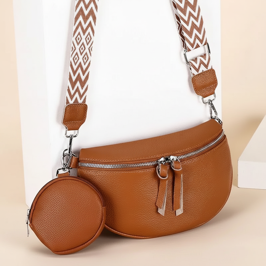 Sac Poitrine Luxe Cuir Véritable Femme