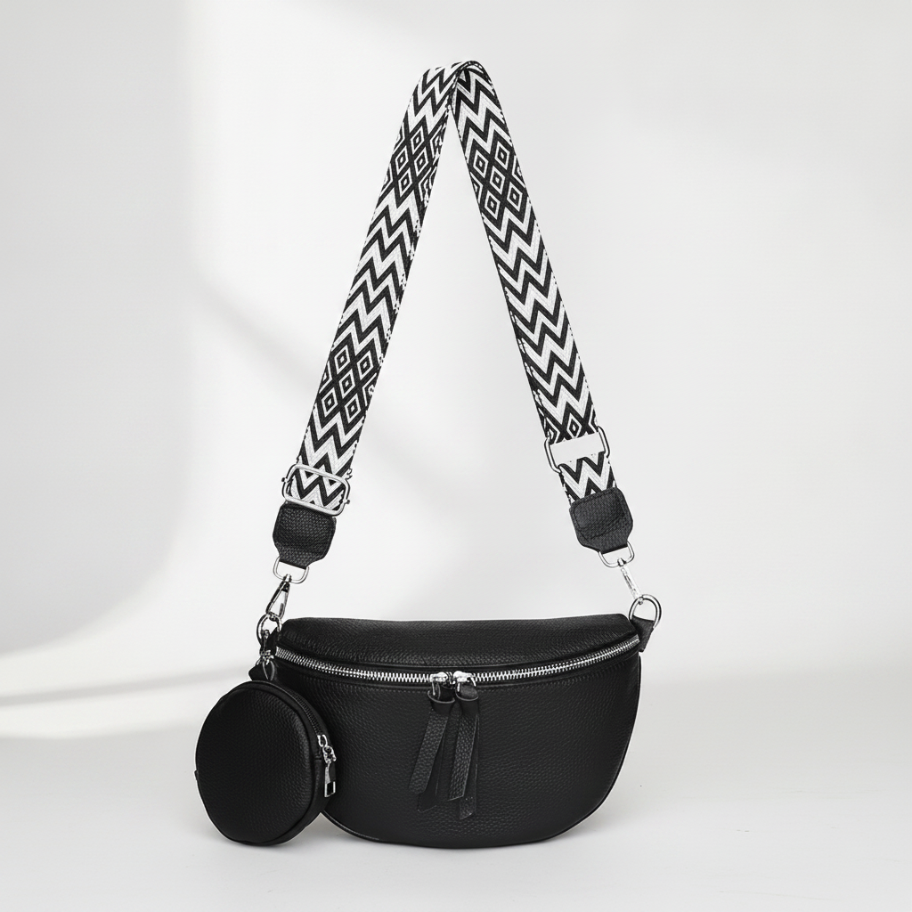 Sac Poitrine Luxe Cuir Véritable Femme