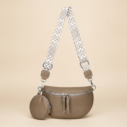 Sac Poitrine Luxe Cuir Véritable Femme