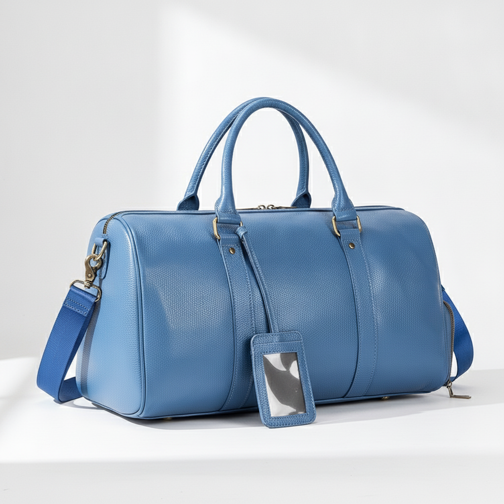 Sac de Voyage Luxe Cuir Véritable Unisexe