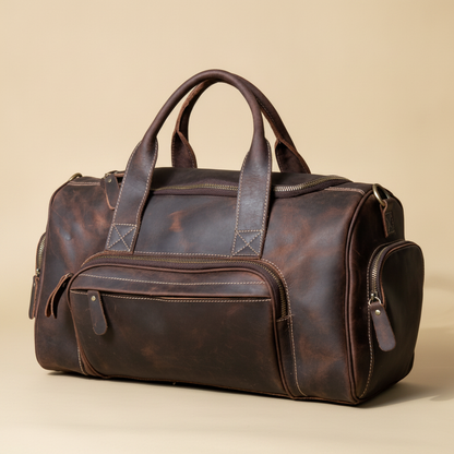 Sac de voyage cuir véritable homme