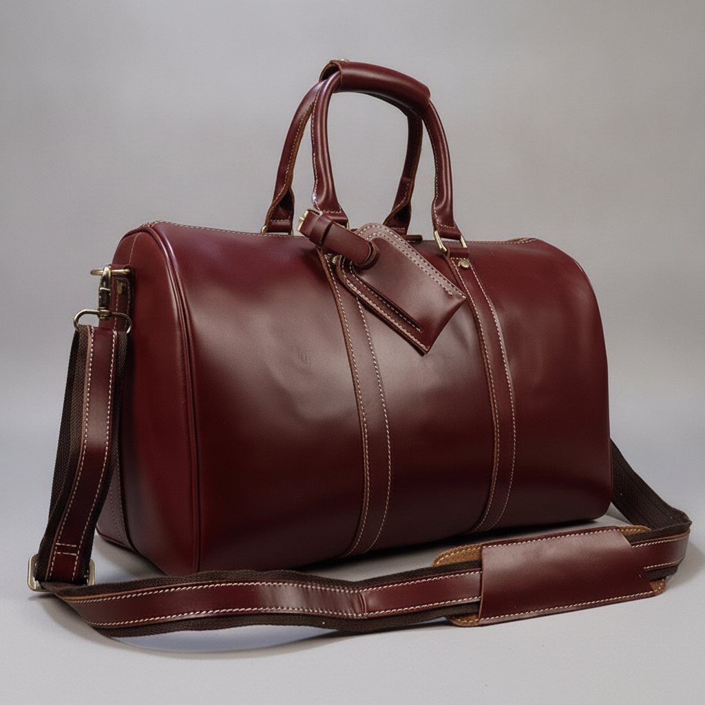 Sac de voyage cuir véritable homme