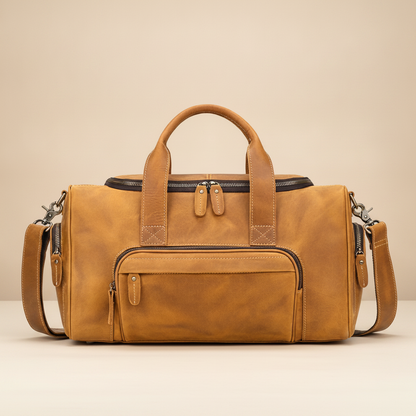Sac de voyage cuir véritable homme