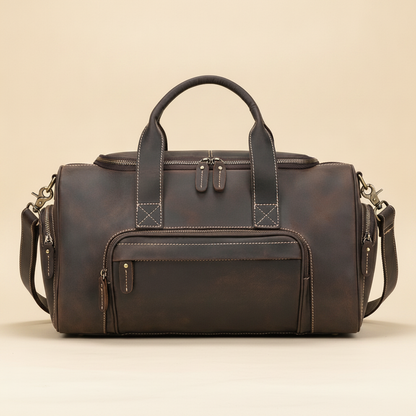 Sac de voyage cuir véritable homme