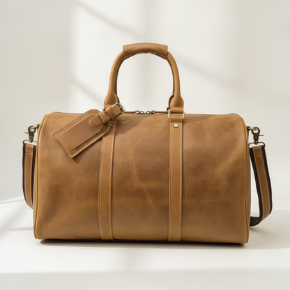 Sac de voyage cuir véritable homme