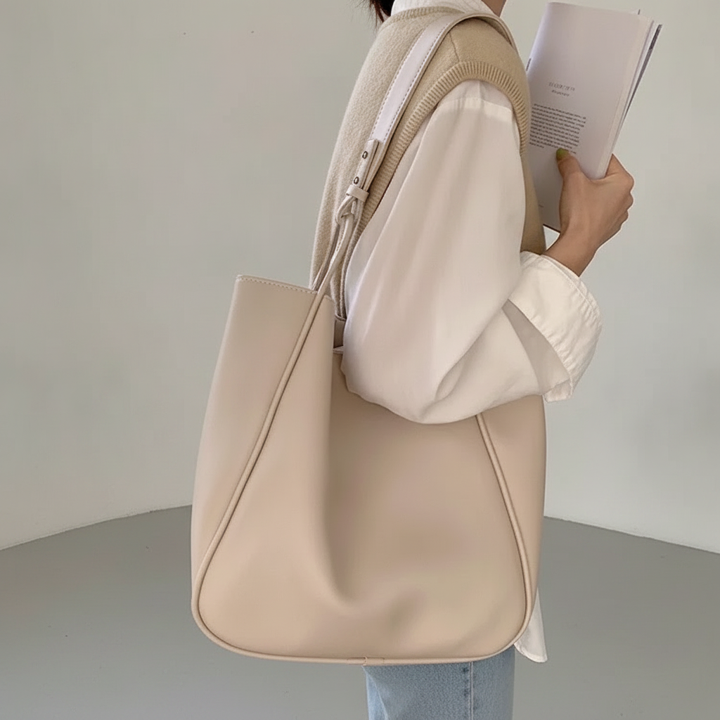 Sac Fourre-Tout Luxe Cuir Femme