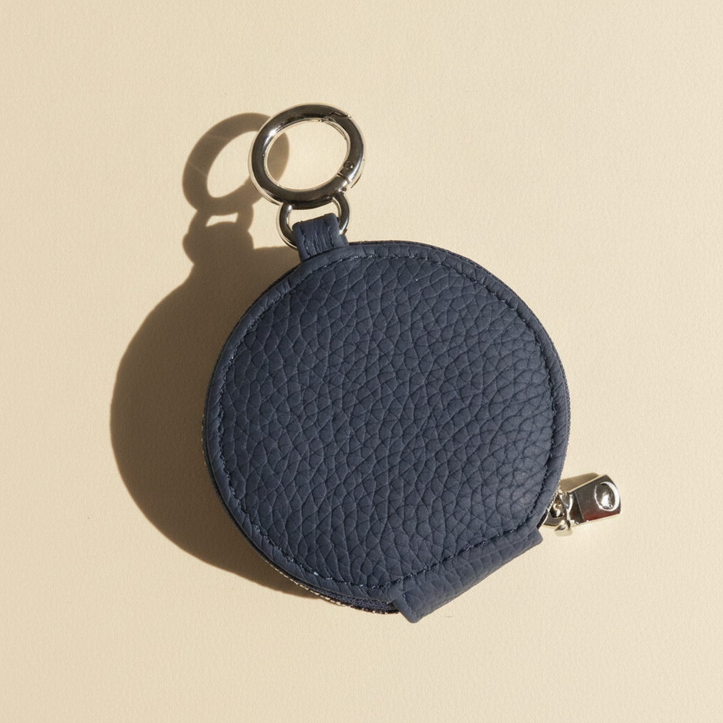 Mini Sac Rond Cuir Personnalisé