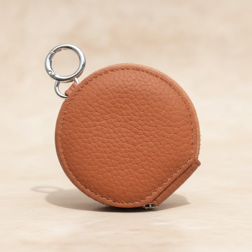 Mini Sac Rond Cuir Personnalisé