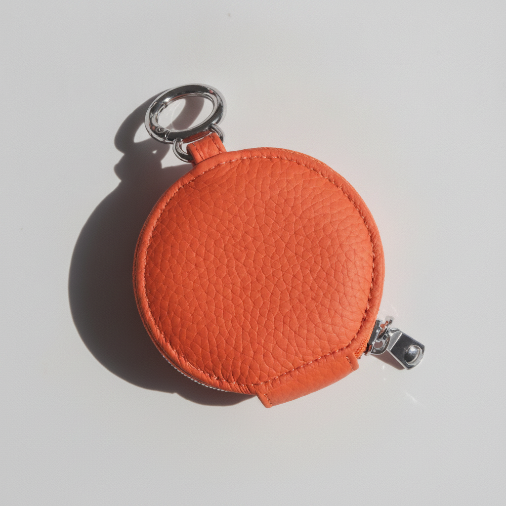 Mini Sac Rond Cuir Personnalisé