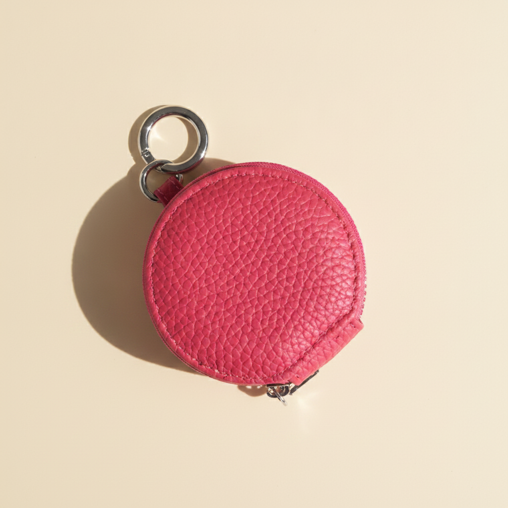 Mini Sac Rond Cuir Personnalisé