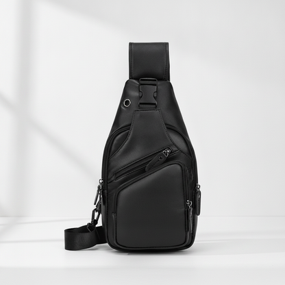 Sac Bandoulière Homme Cuir Véritable Luxe