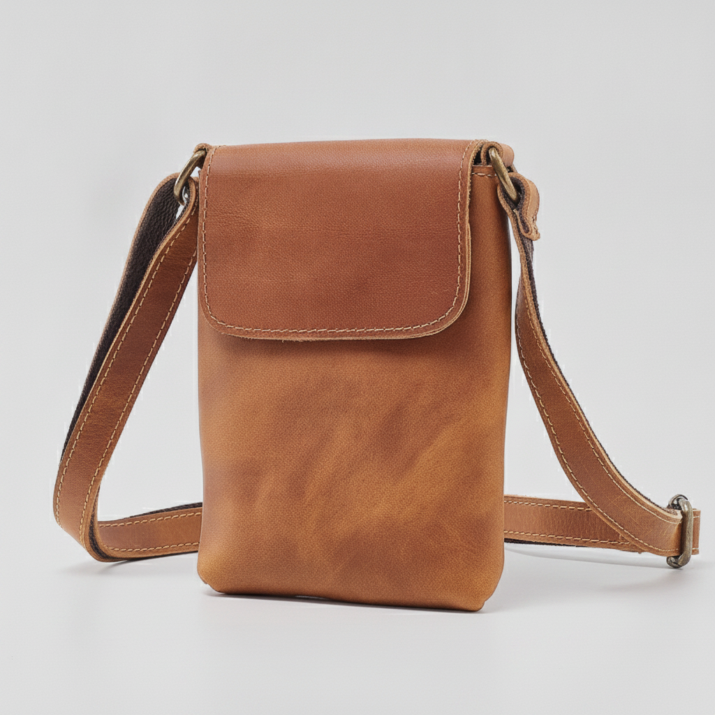 Sac Bandoulière Homme Cuir Crazy Horse Vintage