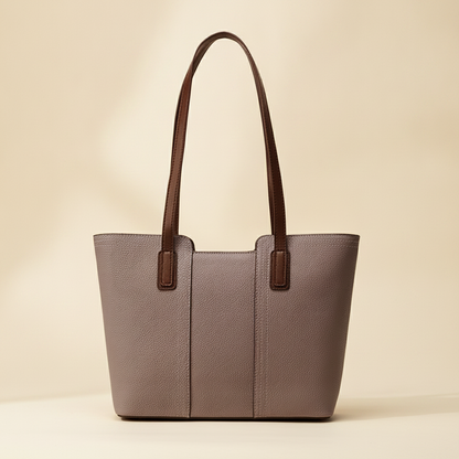 Sac Fourre-Tout Élégant en Cuir Véritable Zency