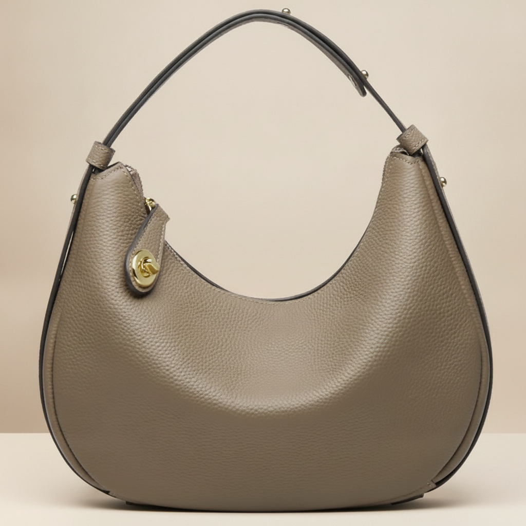 Sac Demi-Lune Cuir Véritable ZOOLER